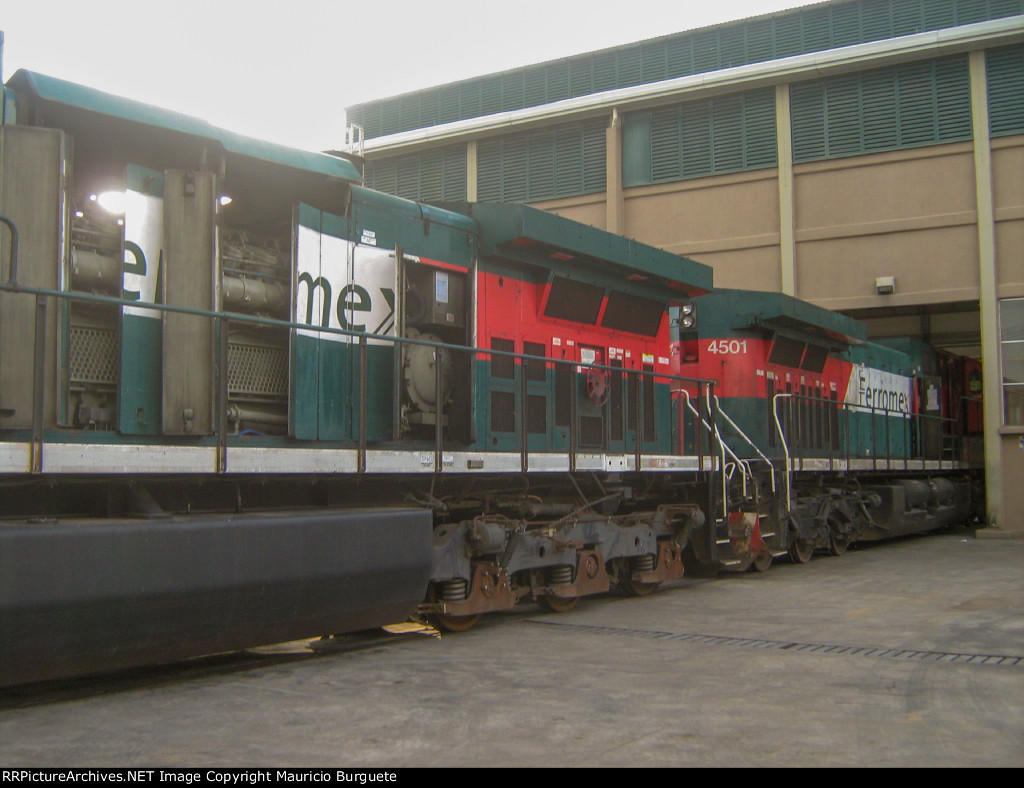 FXE AC4400 Locomotive in the workshop